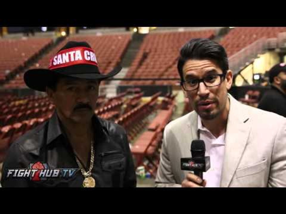 Jose Santa Cruz "Boxing is for smart people not...