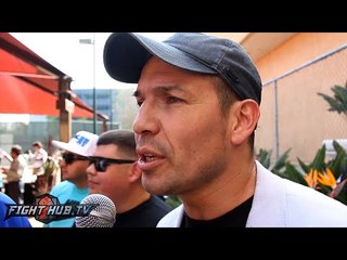 Sergio Martinez "(Khan) wont be a easy fight for Canelo; Golovkin is the best at 160lbs!"