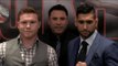 Canelo Alvarez vs. Amir Khan London Press Conference video highlights