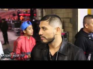 Abner Mares "Kiko Martinez was a punching bag for Leo Santa Cruz!"