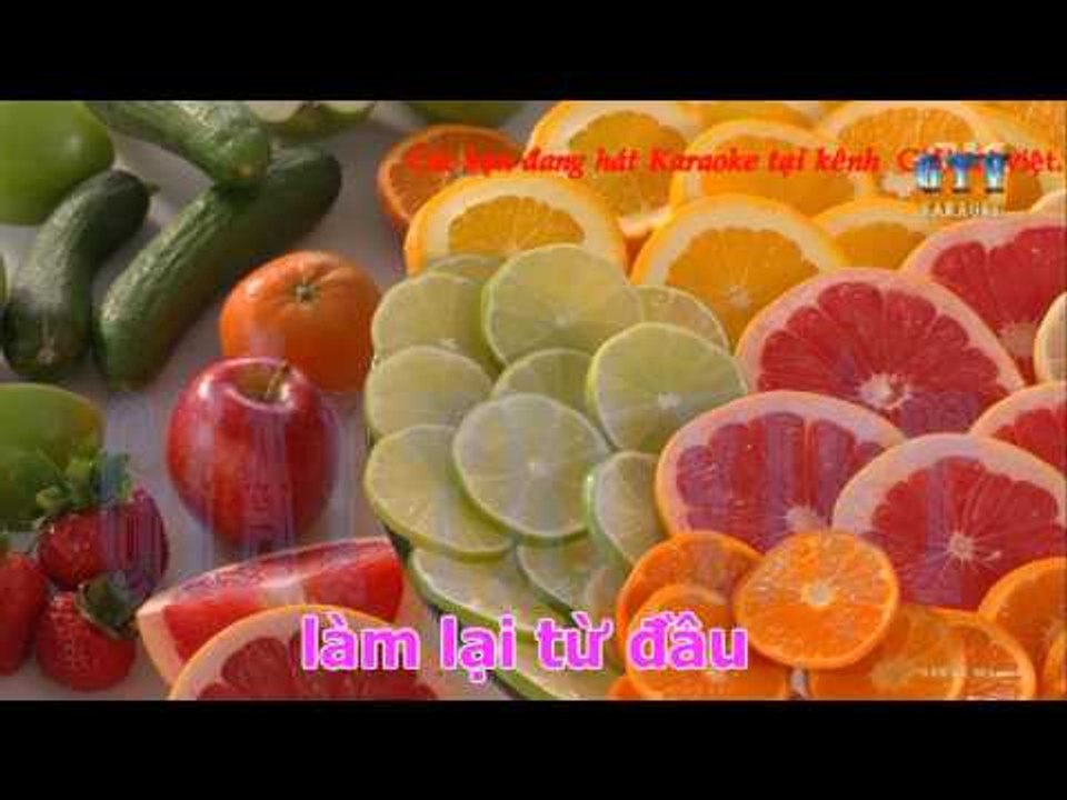 { Karaoke } YÊU LÀ SAI - ĐIỀN THÁI TOÀN