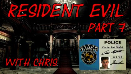 Walkthrough - Resident Evil 1 - Chris - Part 7 (Weed)