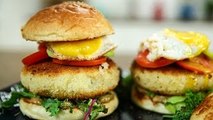 How To Make Prawn Burger | Shrimp Burger Recipe | Prawn Burger Recipe | Recipe By Varun Inamdar