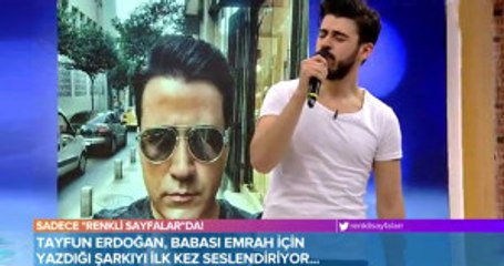 Tayfun, Babası Emrah'a Sitem Dolu Bir Şarkı Yazdı