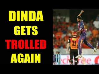 IPL 10 : Ashok Dinda gives poor performance again; gets trolled badly by Twitter | Oneindia News