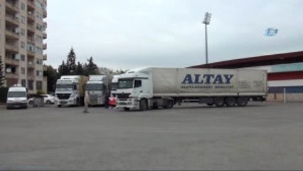 Mersin'den El Bab ve Cerablus'a 12 Tır Eğitim Yardımı