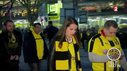 Attaque contre le bus du Borussia Dortmund : les supporters solidaires