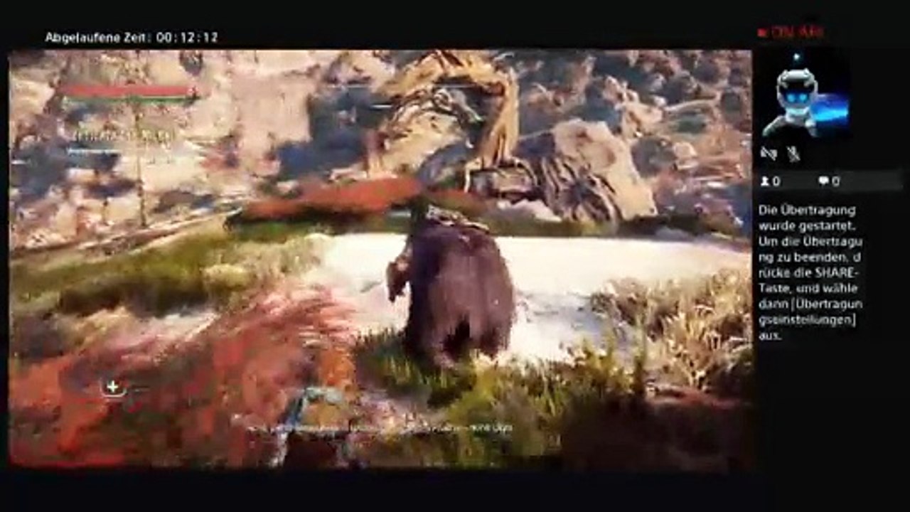 PS4-Live-Übertragung von affenge3l