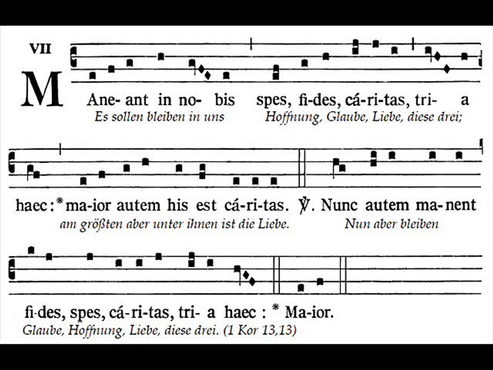 Maneant in nobis, Cena Domini (jeudi saint)