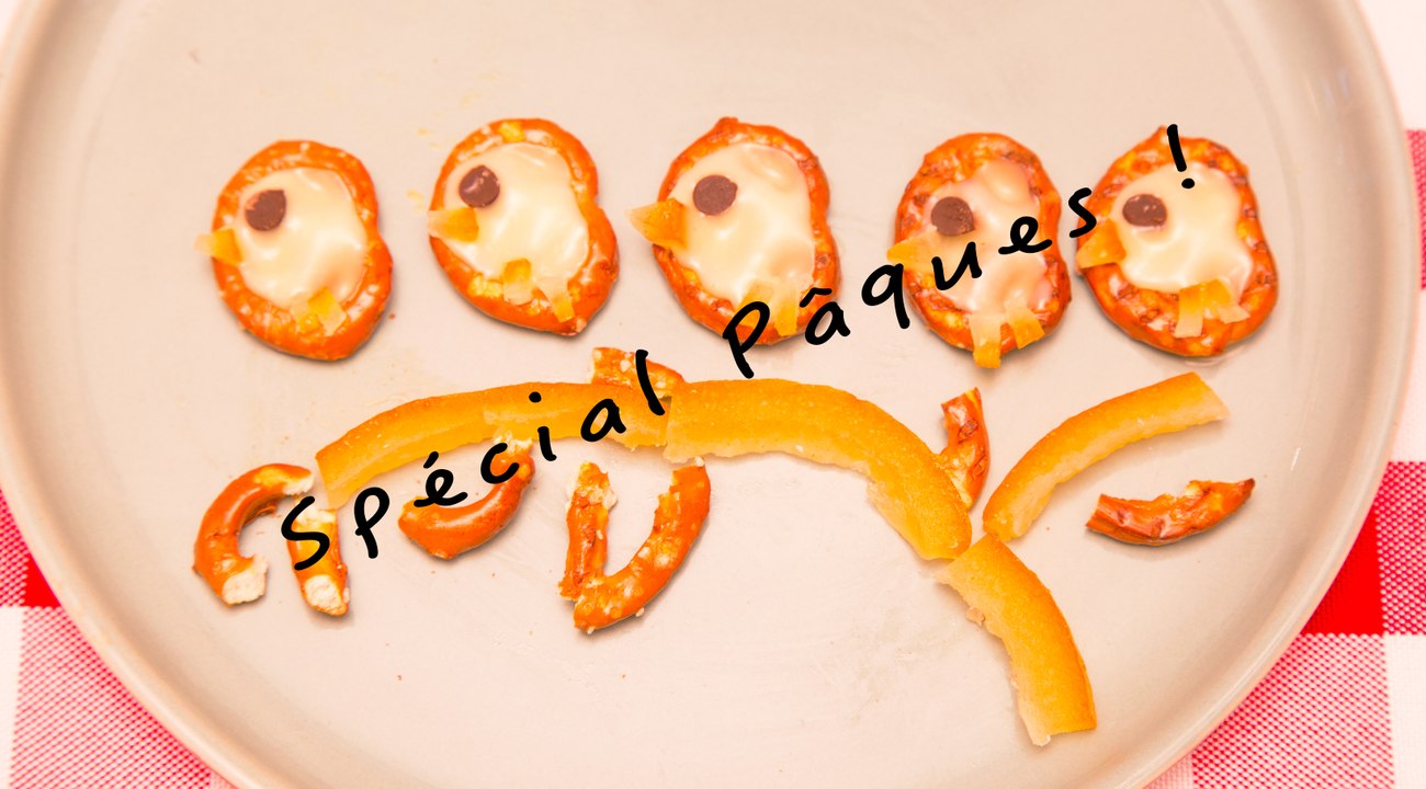 Spécial Pâques ! "Les Poussins" (bretzels)