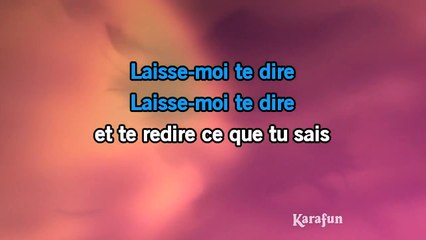 Gilbert Montagné - L’indifférence KARAOKE / INSTRUMENTAL