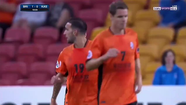 1-0 Jamie Maclaren Goal AFC Asian Champions League Group E - 12.04.2017 Brisbane Roar 1-0 Kashima Antlers