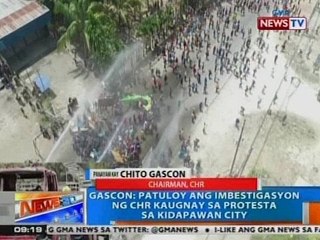 NTG: Panayam kay Chito Gascon ng CHR kaugnay sa marahas ng protestang naganap sa Kidapawan