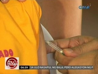 24 Oras: Pagbabakuna sa mga estudyante kontra-dengue, sinimulan na ng DOH