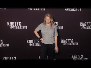 Jodie Sweetin "Knotts Scary Farm 2016" Black Carpet