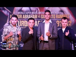 Manny Pacquiao vs. Tim Bradley 3 Complete undercard Press Conference Video