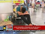 SONA: Ilang pasahero, stranded pa rin sa NAIA 3 dahil sa brownout noong Sabado