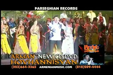 ARMAN HOVHANNISYAN LIVE IN YEREVAN 2 CD & DVD SET
