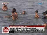 24 Oras: Manila Bay, nagmukhang resort dahil sa dami ng naliligo