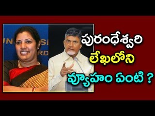 Daggubati Purandeswari's Letter Controversy Hot Topic in AP Politics - Oneindia Telugu
