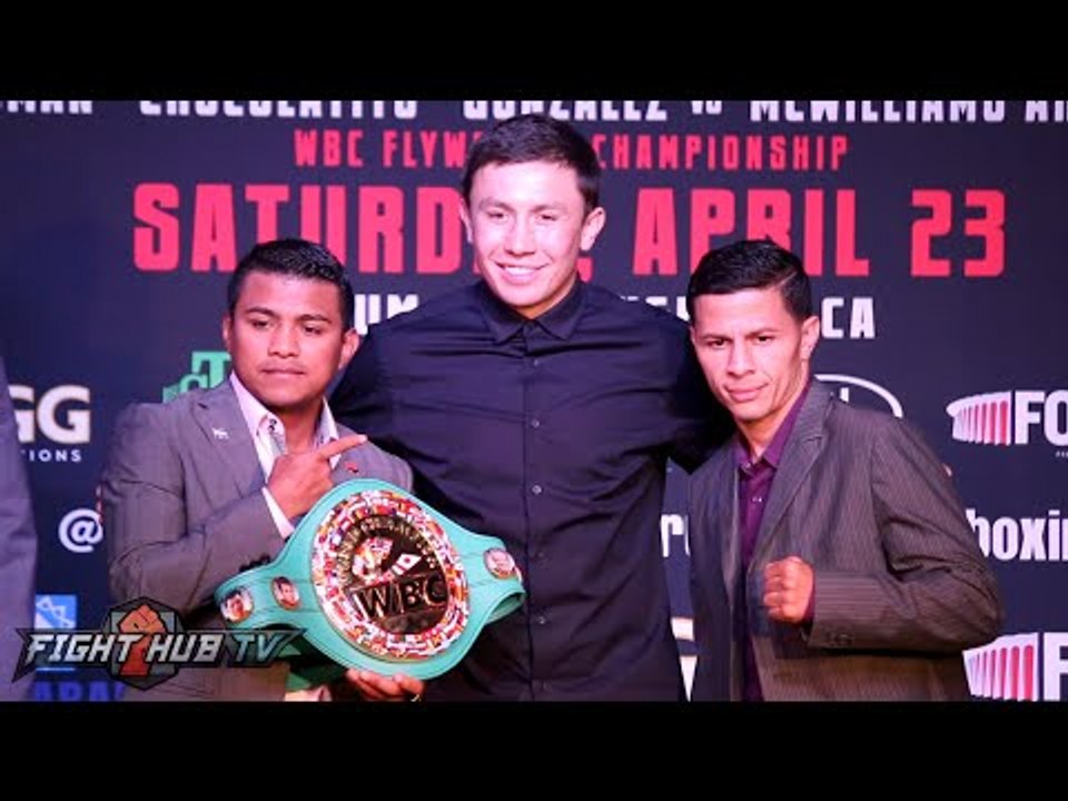Gennady Golovkin vs. Dominic Wade Full Video- COMPLETE press conference video
