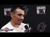 Frankie Gomez talks going into camp w/Pacquiao for Bradley fight & showing he can box & brawl