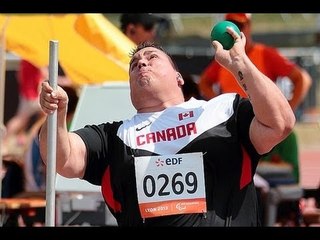 Athletics - Rob Hughesmen's - shot put F32/33 final - 2013 IPC Athletics World C...