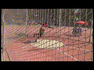 Athletics - Eduardo Sanca - men's discus throw F12 final - 2013 IPCAthletics World C...