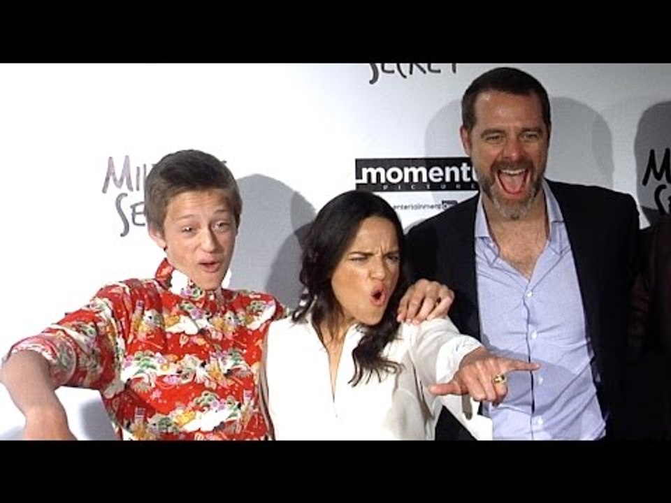 Michelle Rodriguez, David Sutcliffe "Milton's Secret" Premiere Red Carpet
