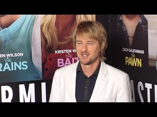 Owen Wilson "Masterminds" Premiere