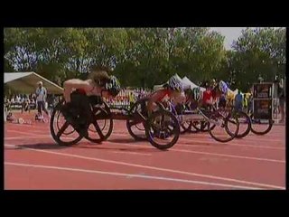 Athletics - women's 100m T53 semifinals 2 - 2013 IPC Athletics WorldChampionships, Lyon