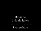 Rihanna - Suicide Lyrics