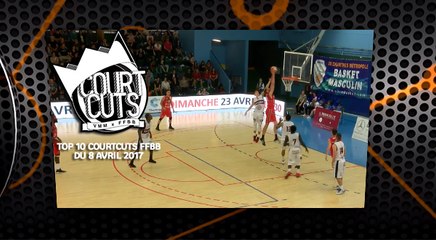 Top 10 CourtCuts FFBB du 8 Avril 2017