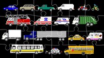 Street Vehicles Jigsaw Puzzle - Cars & Trucks - The Kids' Picture Show (Fun & Educational)