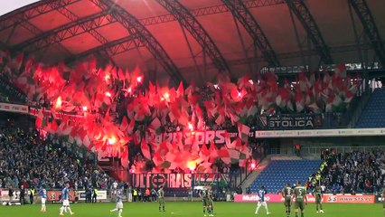 Legia sofre golo e a claque faz isto! INCRÍVEL!