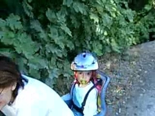 ILONA EN VELO ET MOI SUR PASO