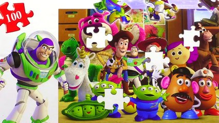 Learn Puzzle TOY STORY P ad, Woody, Buzz Lightyear, Jessie Play Disney Jigsaw Pu
