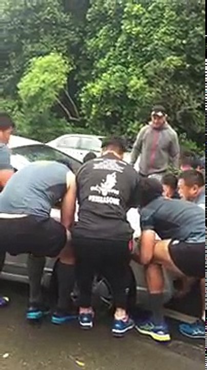 Le beau geste de solidarité des Sunwolves