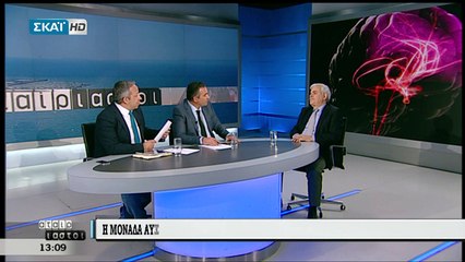 Εγκεφαλικά επεισόδια : Πόσο σημαντική είναι η άμεση και γρήγορη αντιμετώπισή του (ΣΚΑΪ, 12/4/17)