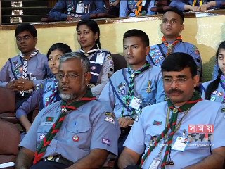 জঙ্গিবাদ রুখতে স্কাউটদের এগিয়ে আসার আহবান রাষ্ট্রপতির