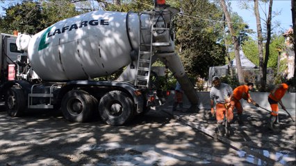 Montélimar : les travaux continuent dans le jardin public