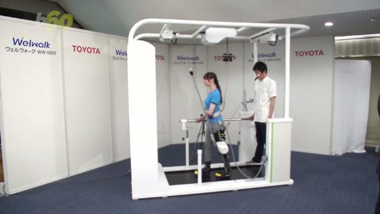 Toyota Getting Paralyzed People on Their Feet With Robotic Leg