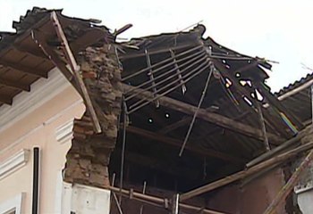 Una vivienda colapsó en el Centro Histórico de Quito