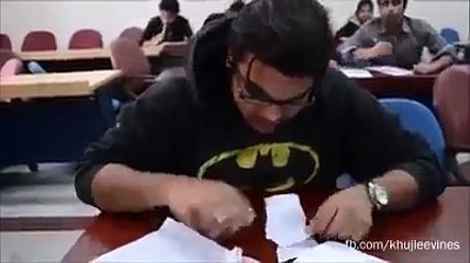 Types of cheaters in exam hall