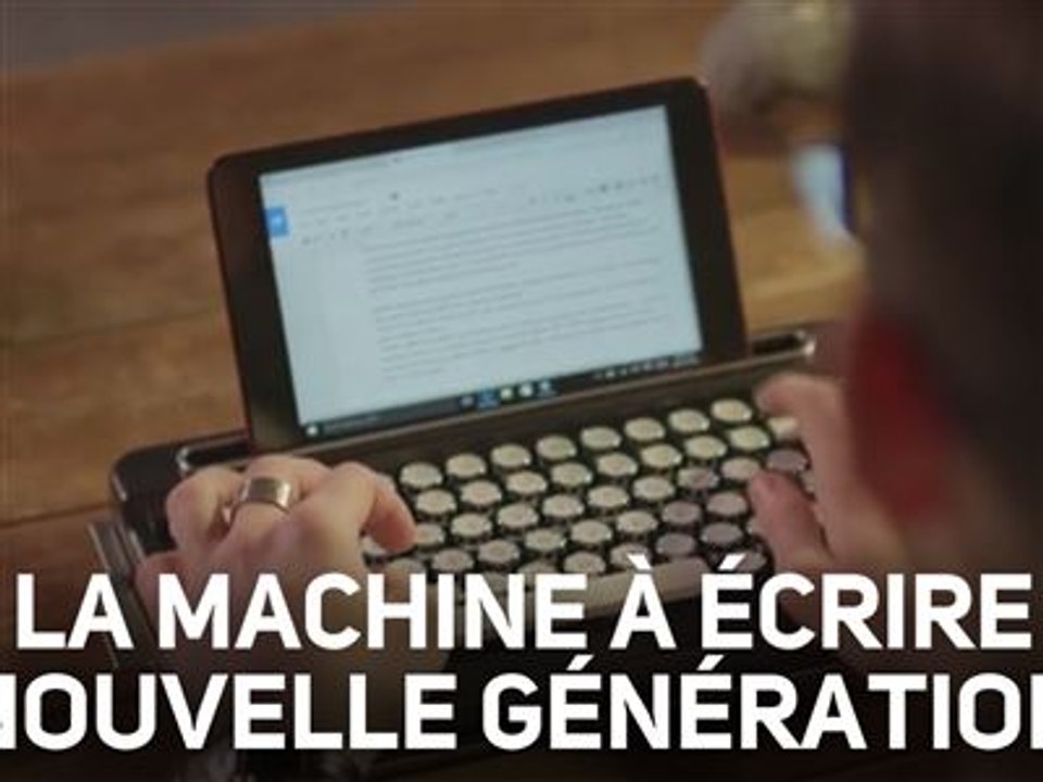 Définition  Machine à écrire