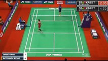 2017 YONEX SUNRISE India Open R16 WS Ratchanok INTANON vs ZHANG Yiman