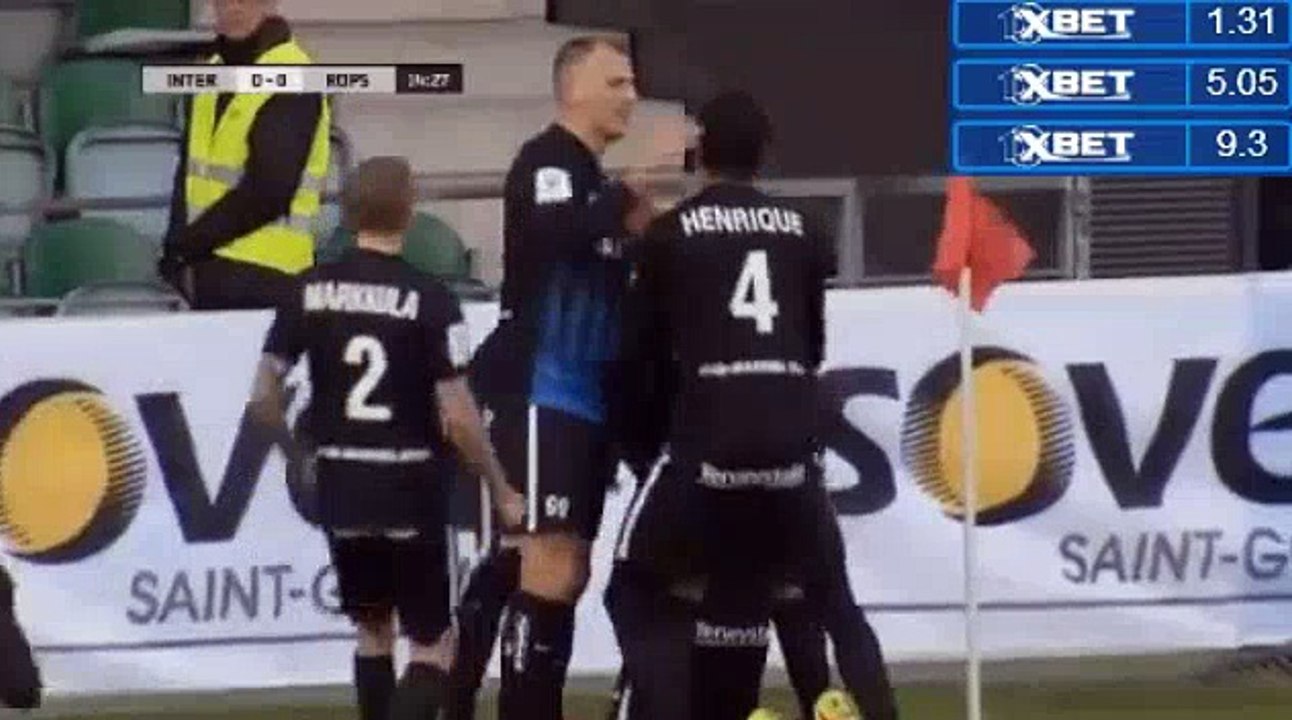 Alan Henrique Goal HD - Inter Turku 1-0 RoPS Palloseura 12.04.2017