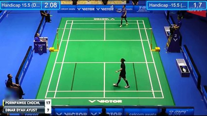 【2017 Malaysia Masters】 QF WS Pornpawee CHOCHUWONG vs Dinar Dyah AYUSTINE