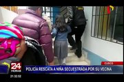 Cusco: escolar secuestrada es hallada mediante GPS de celular