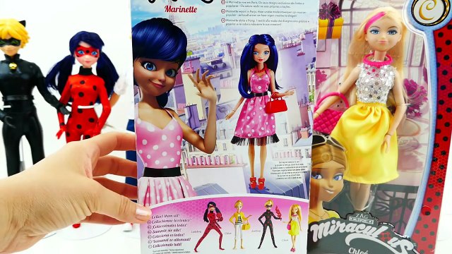 New Miraculous Ladybug Fashion Dolls Marinette and Chloe Summer Dress | Evies Toy House